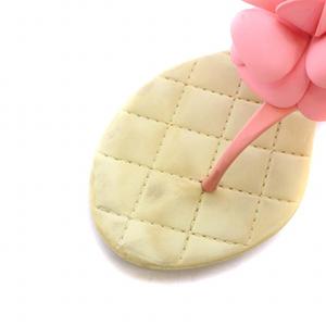 シャネル CHANEL サンダル ビーチサンダル ラバー カメリア ココマーク  