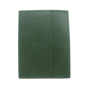 ロレックス ROLEX ギャランティーカードケース ロゴ レザー 緑