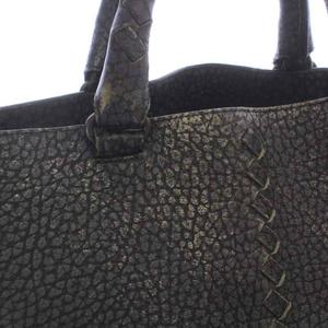 BOTTEGA VENETA ブラックレザーショルダーバッグ BOTTEGA VENETA 【数量限定セール】ボッテガヴェネタ ショルダーバッグ
