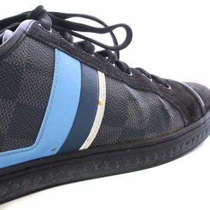 ルイヴィトン LOUIS VUITTON スニーカー スエード ローカット ロゴ 5 