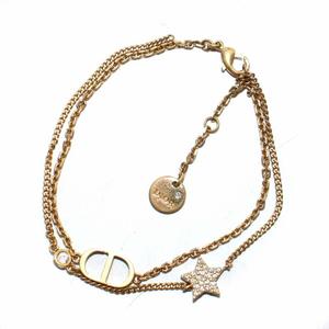ディオール Dior ダブルブレスレット アクセサリー 星 スター