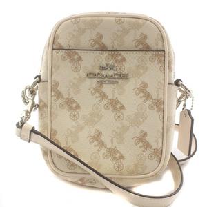 コーチ COACH ショルダーバッグ ホースキャリッジ ロゴ柄 馬車金具 総 