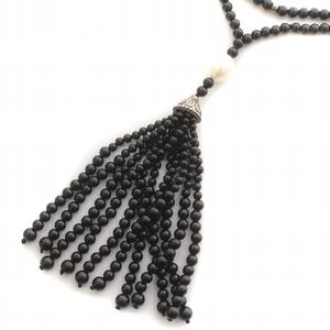 ティファニー TIFFANY & CO. ジーグフェルド ネックレス オニキス