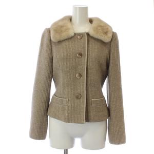 フォクシー ブティック FOXEY BOUTIQUE ジャケット ショート丈 毛皮 