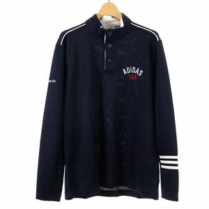 アディダス adidas カラーブロックレイヤードシャツ ゴルフウェア 