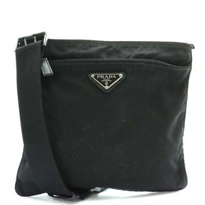 PRADA ミラノ ブラックショルダーバッグ PRADA ブラック ショルダーバッグ ミラノ