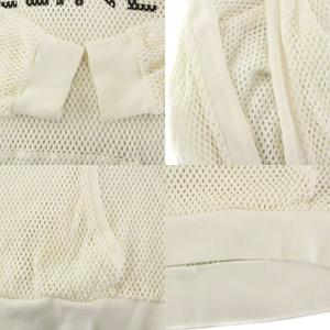 沸騰ブラドン CELINE セリーヌ 22AW Mesh Cotton In Hoodie Loose Slimane トップス