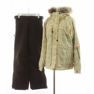 スノボウェア ウェア スキーウェア レディース ブラウン M ミストラル