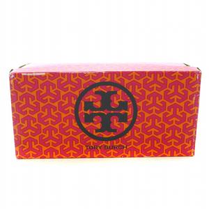 Tory Burch【新品未使用】フラットシューズ 朱色オレンジ／24cm トリーバーチ TORY BURCH フラットシューズ バレエシューズ ラウンド