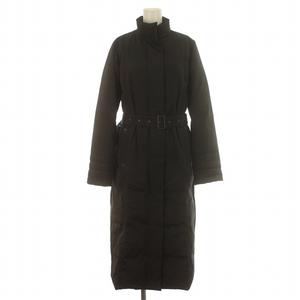 Burberry London バーバリーロングコートダウンコート黒 38