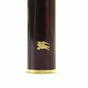 バーバリー BURBERRY NO.7000 ターボライター 喫煙具 内燃式 ロゴ 茶色