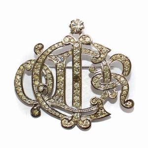 大特価 チラシ Christian クリスチャンディオール Dior ブローチ ヴィンテージ アクセサリー