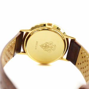 正規【GUCCI/グッチ】GGロゴ　スイス製　2針　ゴールドローマン　ラウンド　リザードベルト/グリーン　QZ　メンズ腕時計　I034 2025年最新GUCCI 腕時計の人気アイテム - メルカリ