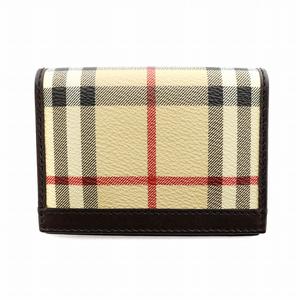 ノバチェックxロゴデザイン☆ BURBERRY パスケース/カードケース