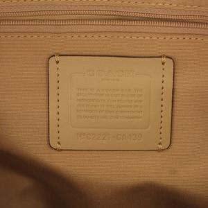 コーチ COACH リュックサック バックパック シグネチャー ロゴ PVC 白