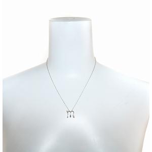 ティファニー TIFFANY エルサペレッティ イニシャル M ネックレス 未使用 ティファニー ネックレス イニシャルm エルサペレッティ
