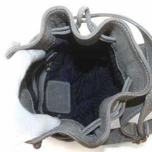 希少色グレー COACH オールドコーチ 巾着バケツ型 ショルダー 4931 希少色グレー COACH オールドコーチ 巾着バケツ型 ショルダー 4931