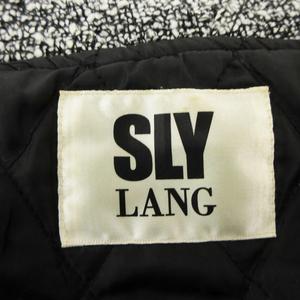 年末のプロモーション特価！ ツイードジャケット LANG SLY ラング スライ 中綿 2WAY ボア ジャケット・アウター