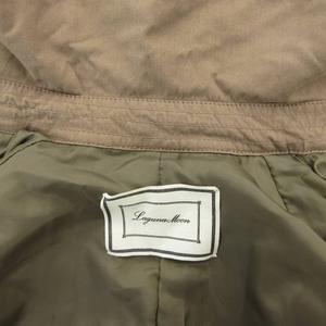 ラグナムーン LagunaMoon トレンチコート ベルト付き ミドル ハーフ F カーキ /UO レディース