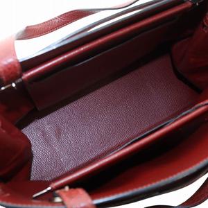 エルメス HERMES カバナ トートバッグ ハンド レザー ブッフルスキッパー ロゴ 赤 レッド ルージュアッシュ ■GY35 /MQ ■OH レディース