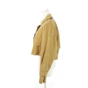 ココディール COCO DEAL ショートトレンチコート ラグラン トッパー 1 S 茶 ブラウン /AH7 レディース