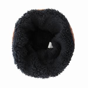 ナイキ NIKE NSW カフド POM フューチュラ ビーニー ニットキャップ 帽子 総柄 茶 ブラウン DM8403-256 /HO レディース