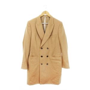 ポールスミス PAUL SMITH チェスターコート ダブル ピークドラペル L 茶 ブラウン /MN13 ■GY03 メンズ