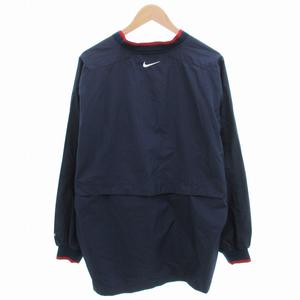 NIKE - ナイキ 90s ヴィンテージ ピステ プルオーバー ゲームシャツ XL 紺 ナイキ NIKE 90s ヴィンテージ ピステ プルオーバー ゲーム