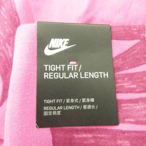 未使用品 ナイキ NIKE スポーツウェア アイコン クラッシュ オールオーバー プリント レギンス タイツ スパッツ フィットネス トレーニング S ピンク CJ2061-691 /AH14 レディース