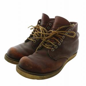 レッドウィング REDWING ヴィンテージ 犬タグ ブーツ レザー アイリッシュセッター レースアップ 6 24cm 茶色 ブラウン /XZ ■GY12 メンズ