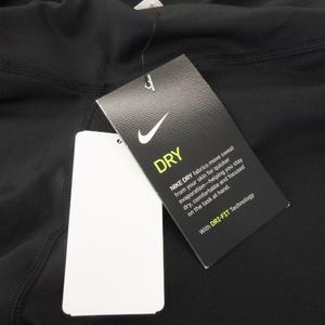 未使用品 ナイキ NIKE パンツ レギンス タイツ ロゴ ストレッチ スポーツ S 黒 ブラック BV0037-010 /AH23 レディース