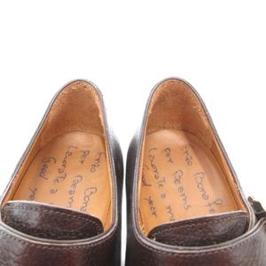 エンツォ ボナフェ ENZO BONAFE ダブルモンクストラップレザーシューズ