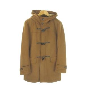 コムサコミューン COMME CA COMMUNE ダッフルコート 中綿 M 茶 ブラウン フード付き トグルボタン /AO10 ■GY99 メンズ