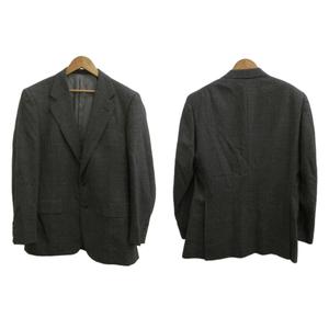 バーバリー BURBERRY スーツ フォーマル セットアップ ジャケット パンツ ベスト グレー 3ピース 長袖 /PP ■GY50 メンズ