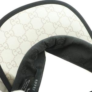 グッチ GUCCI サンバイザー 帽子 GGスプリーム ロゴ インターロッキング ストライプ S マルチカラー 黒 ブラック ターコイズグリーン /SS ■OS ■GY50 レディース