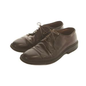 オールデン ALDEN 990 クリッパーオックスフォード コードバン ラウンドトゥ ロゴ レザー 6.5 24.5cm 茶 ブラウン ■GY50 /MQ メンズ
