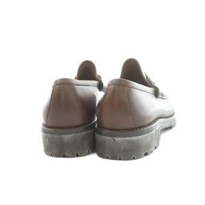 グッチ GUCCI ホースビット ローファー レザー 37 24.0cm 茶 ブラウン 101 6105 /MI ■GY50 レディース