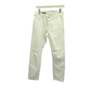 グッチ GUCCI ホワイトデニムパンツ ジーンズ 白 無地 フルレングス 長ズボン ボトムス 222126 XZ322 /YU ■GY50 レディース