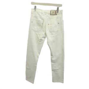 グッチ GUCCI ホワイトデニムパンツ ジーンズ 白 無地 フルレングス 長ズボン ボトムス 222126 XZ322 /YU ■GY50 レディース