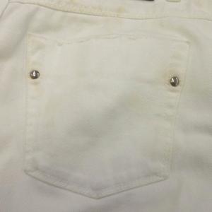 グッチ GUCCI ホワイトデニムパンツ ジーンズ 白 無地 フルレングス 長ズボン ボトムス 222126 XZ322 /YU ■GY50 レディース