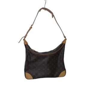 ルイヴィトン LOUIS VUITTON M51260 ブローニュ35 ショルダーバッグ 斜めがけ ロゴ PVC レザー モノグラム 茶 ブラウン ■GY18 /MQ ■OH レディース