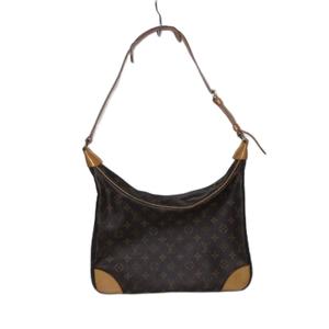 ルイヴィトン LOUIS VUITTON M51260 ブローニュ35 ショルダーバッグ 斜めがけ ロゴ PVC レザー モノグラム 茶 ブラウン ■GY18 /MQ ■OH レディース