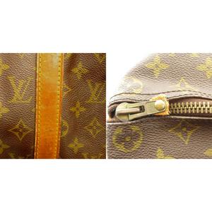 ルイヴィトン LOUIS VUITTON M41426 キーポル50 ボストンバッグ ハンド PVC レザー モノグラム ロゴ 茶 ブラウン ■GY99 /MQ ■OH メンズ