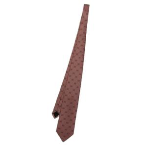 グッチ GUCCI ネクタイ 絹 シルク ワイドタイ インターロッキングG 総柄 ピンク /XZ ■GY76 メンズ