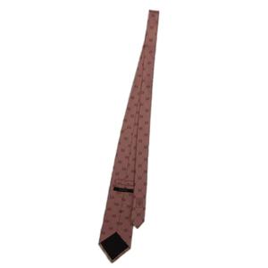 グッチ GUCCI ネクタイ 絹 シルク ワイドタイ インターロッキングG 総柄 ピンク /XZ ■GY76 メンズ