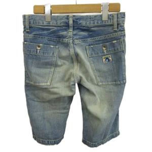 ヒステリックグラマー HYSTERIC GLAMOUR デニム ジーンズ XXS 青 ブルー ハーフパンツ カーゴポケット /KK ■GY06 レディース