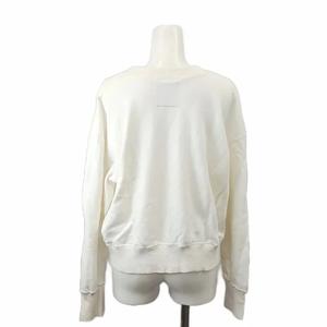 ヒステリックグラマー HYSTERIC GLAMOUR スウェット トレーナー いちご柄 クルーネック 長袖 Free 白 ホワイト /NP ■GY74 レディース