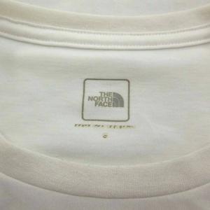 ザノースフェイス THE NORTH FACE Tシャツ M 白 ホワイト ロゴプリント 半袖 /RN ■GY01 メンズ