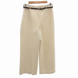 未使用品 ザラ ZARA タグ付き BELTED CULOTTE PANTS ワイド