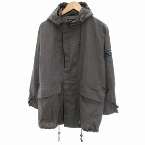 アールニューボールド R.NEWBOLD フーデッドジャケット フード ウール シルク混 M グレー /UD メンズ